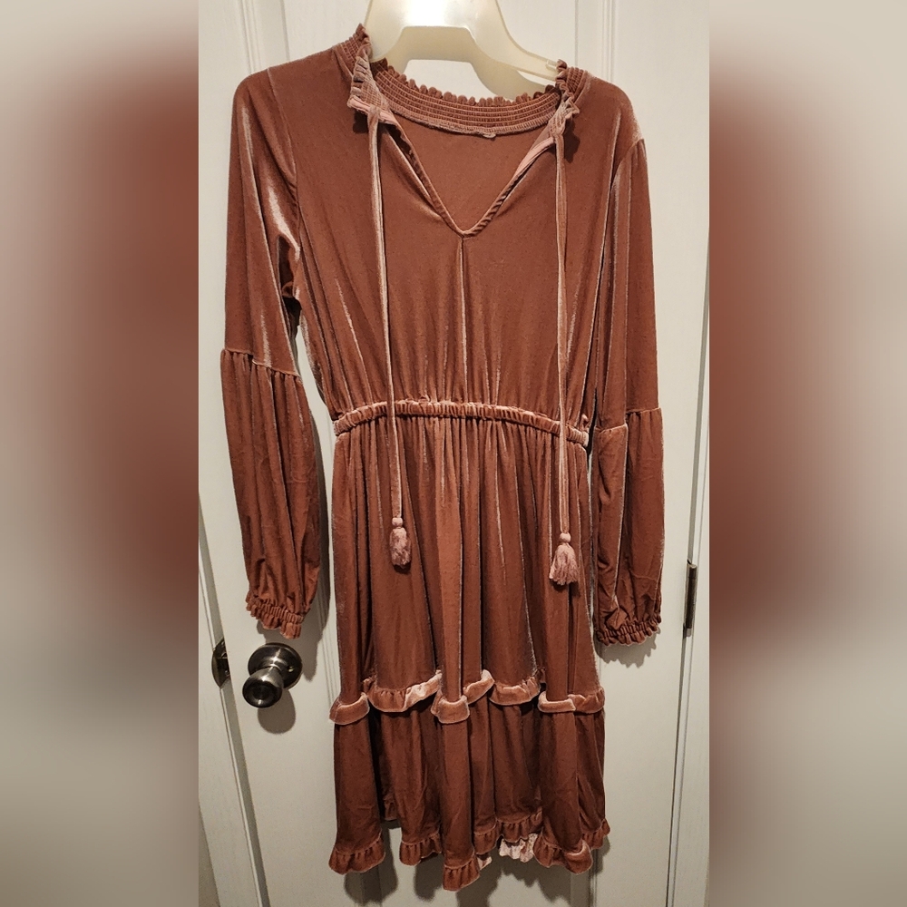 Women's Blush colored boutique dress